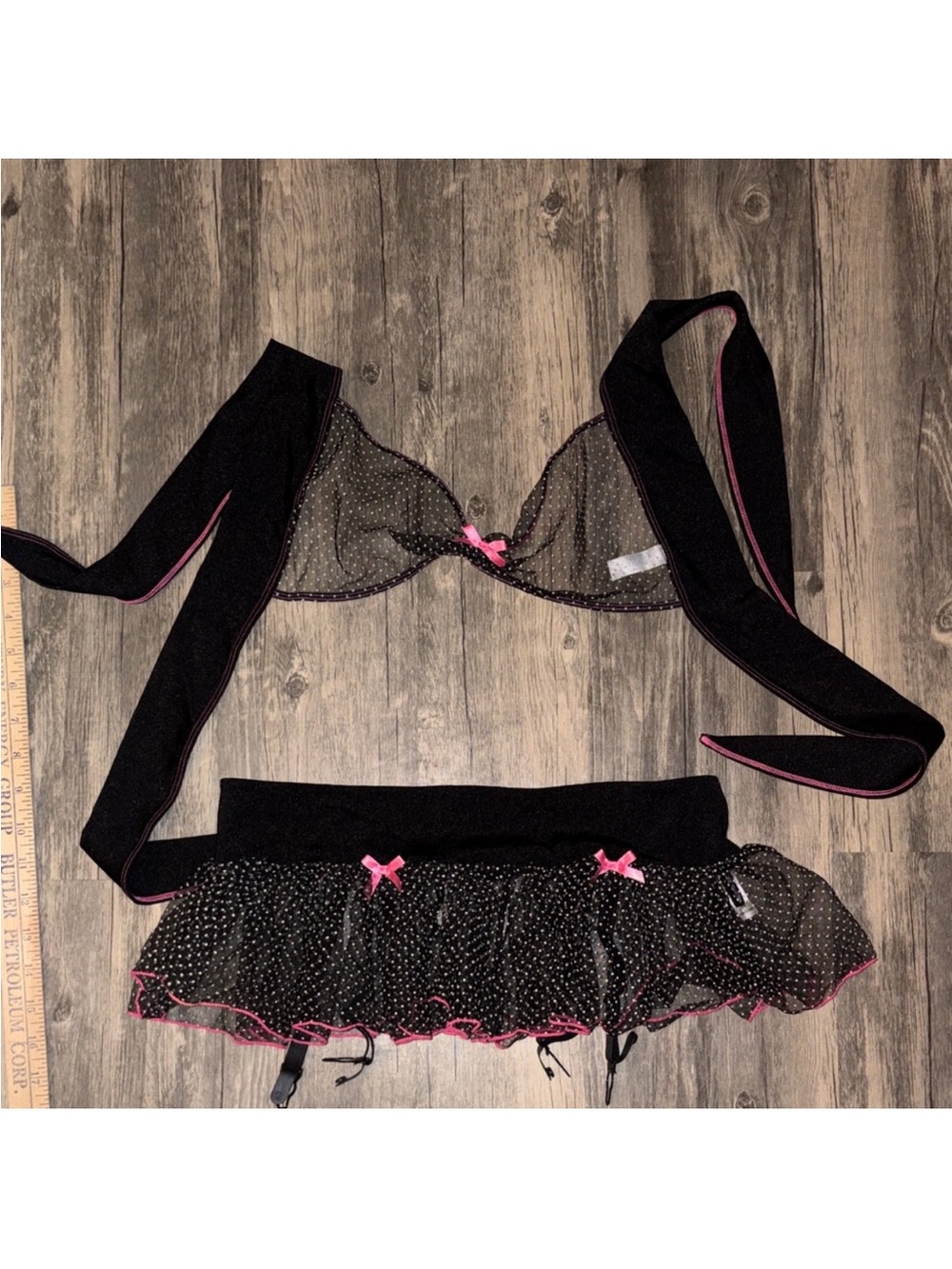 Y2K the luxe collection lingerie set - small